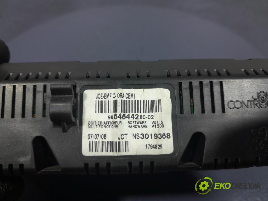 Peugeot 308 2008 Zobrazit: Rádio: / GPS 9664644280
