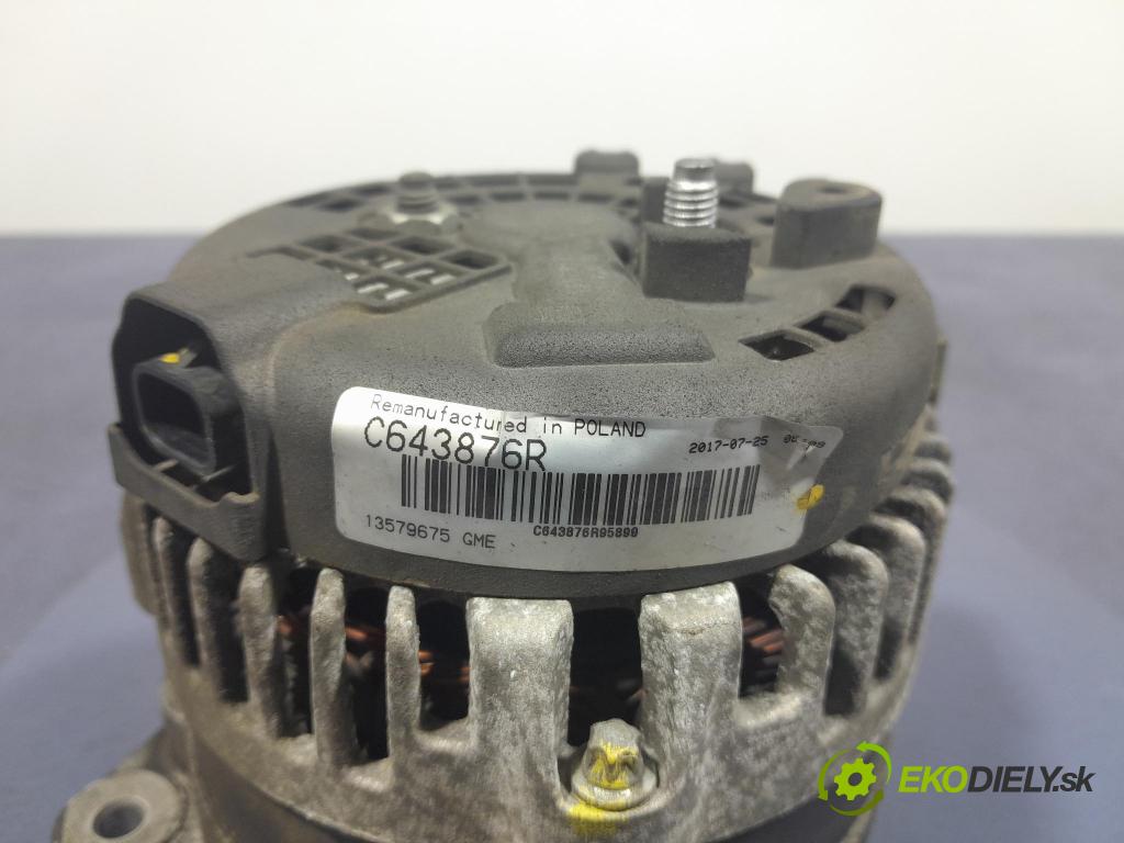 Opel Astra 2012 Alternator 13579675