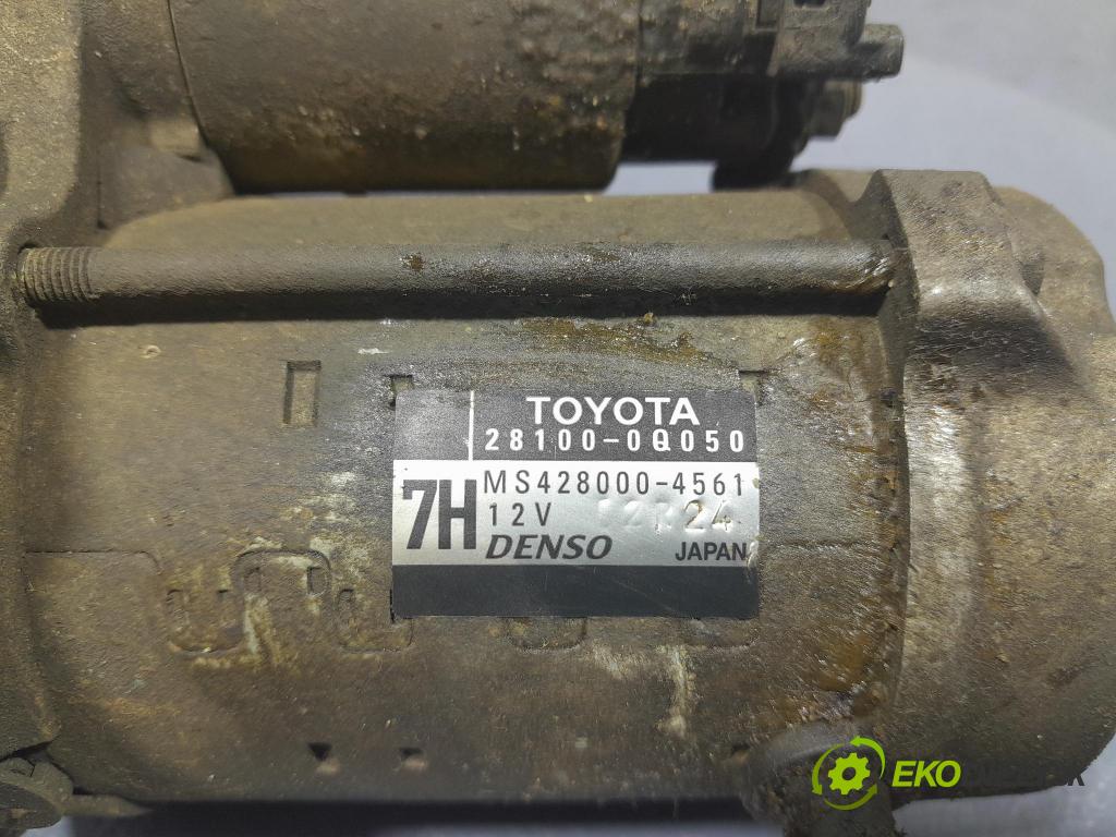 Toyota Yaris 2014 štartér 28100-0Q050