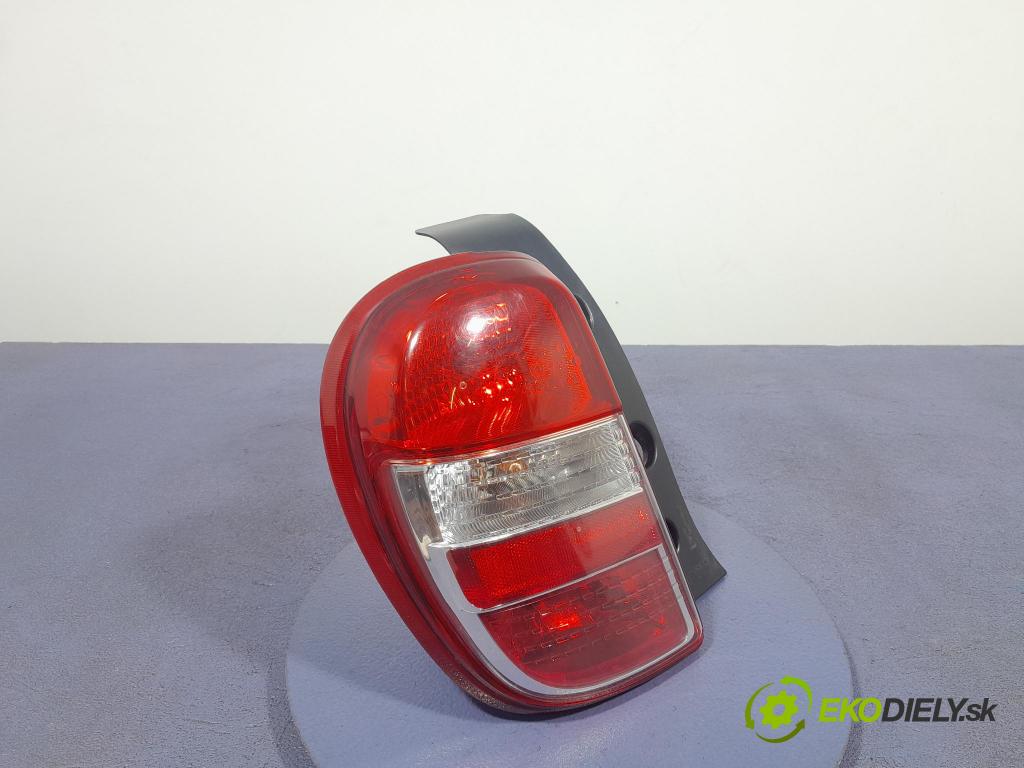 Nissan Micra 2011 svetlo / reflektor zad ľavá Vonkajsia: 265551HA1B