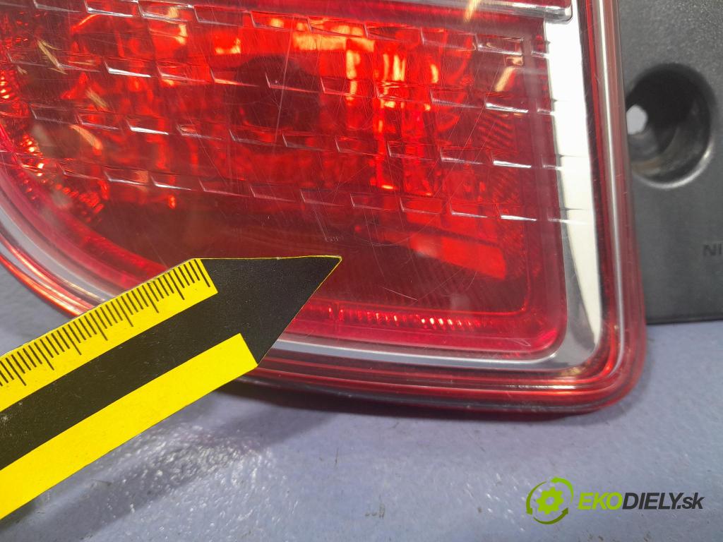 Nissan Micra 2011 svetlo / reflektor zad ľavá Vonkajsia: 265551HA1B