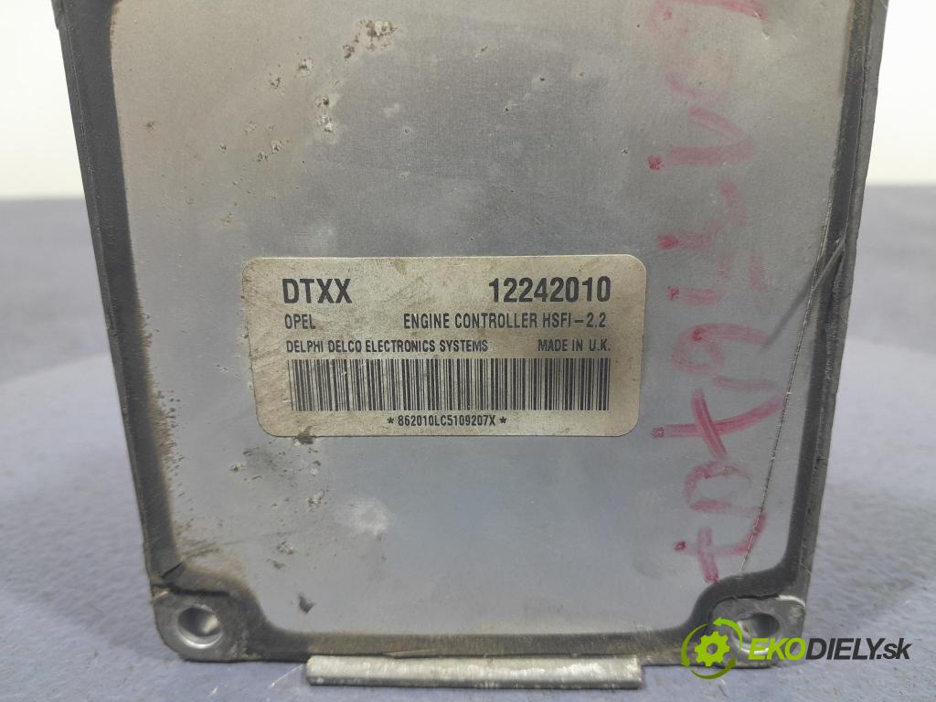 Opel Vectra 2005 riadiaca jednotka Motor: 12242010