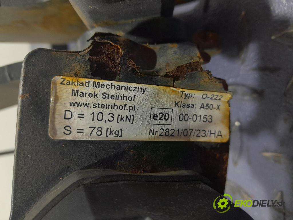 Opel Vectra 2005 Hák: Do Prívesy: O-222