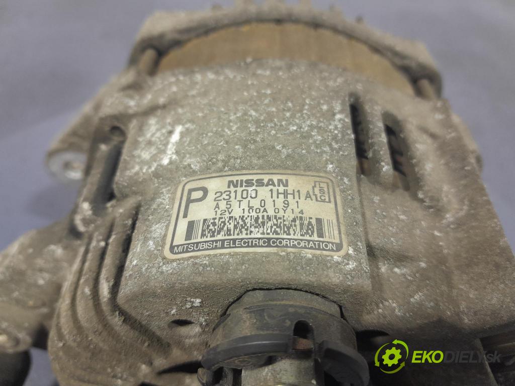 Nissan Micra 2011 Alternator 231001HH1A