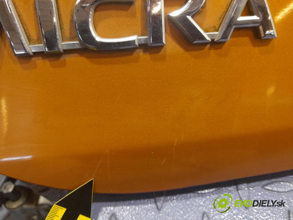 Nissan Micra 2011 zadní dveře kufra: kufr
