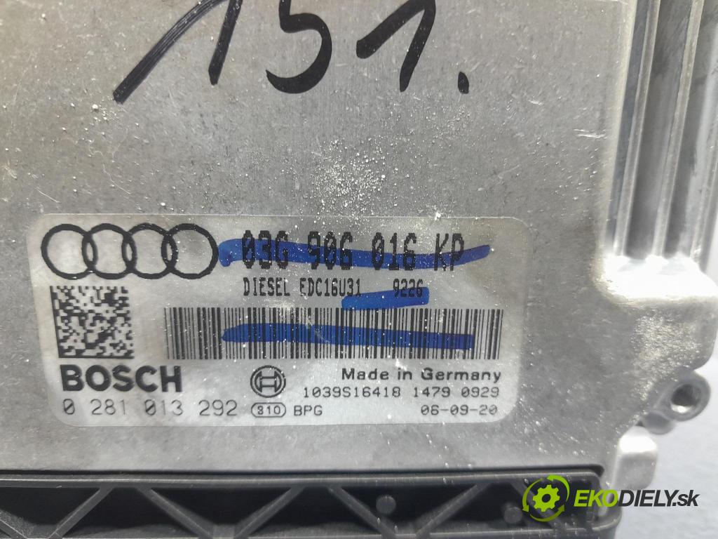 Audi A4 2006 řídící jednotka Motor: 03G906016KP