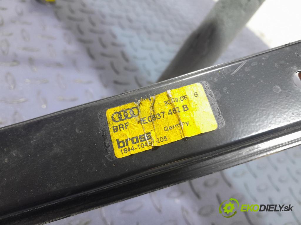 Audi A4 2006 mechanizmus okna Okná: Predné v pravo: 8E0837462B