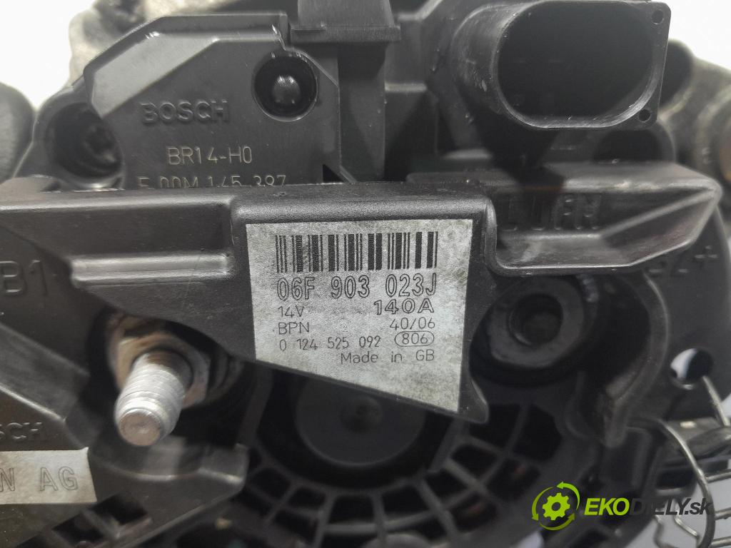 Audi A4 2006 Alternator 06F903023J