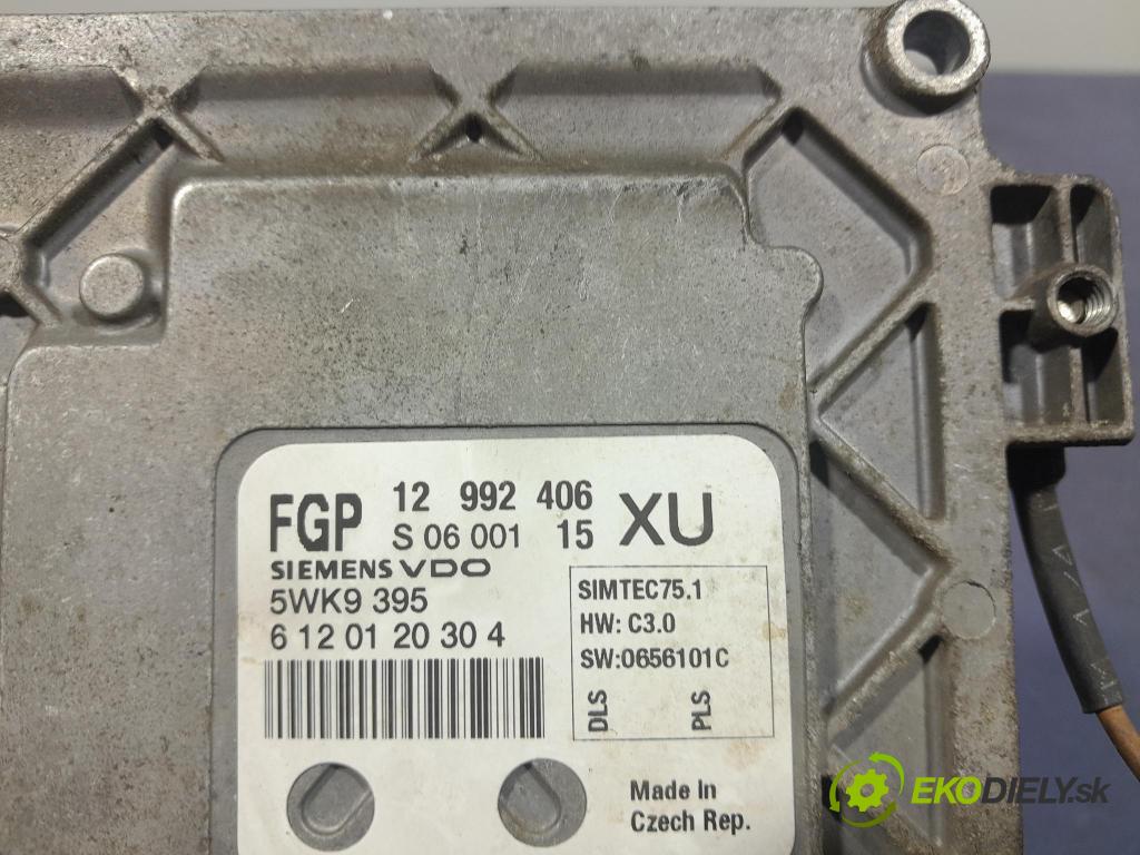 Opel Zafira 2007 riadiaca jednotka Motor: 12992406