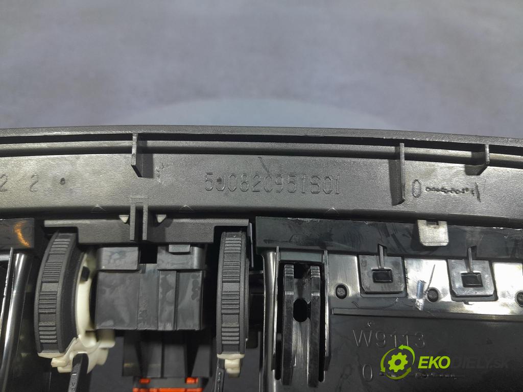 Skoda Fabia 2009 GRIDS: Prúd vzduchu: Vzduch: 5J0820951B