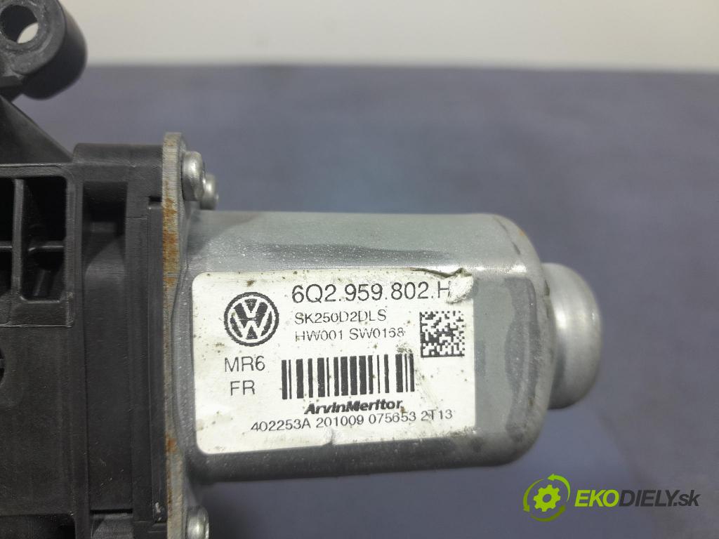 Skoda Fabia 2009 mechanizmus okna Okná: Predné Vľavo: 6Q2959802H