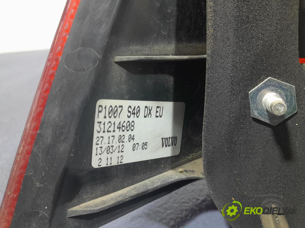 Volvo S40 2012 světlo Zad: Práva: Mimo: 31214608