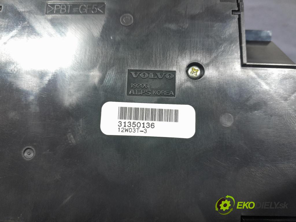 Volvo S40 2012 Přepínač Klimatizace: Proud vzduchu 31350136