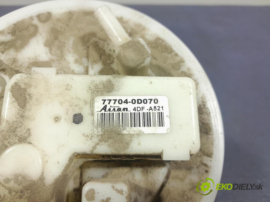 Toyota Yaris 2014 čerpadlo Pohonné hmoty / Systém Měření 77704-0D070