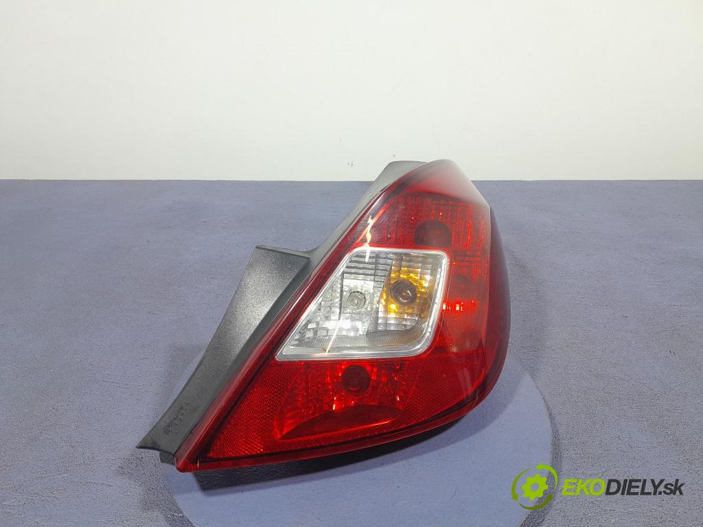 Opel Corsa 2009 světlo Zad: Práva: Mimo: 89037887