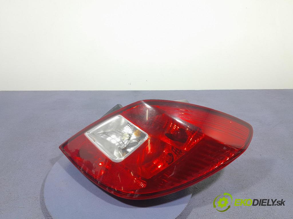 Opel Corsa 2009 světlo Zad: Práva: Mimo: 89037887