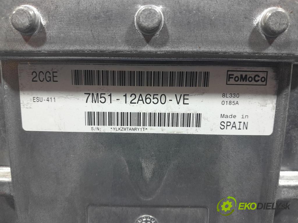 Ford Focus 2008 řídící jednotka Motor: 7M51-12A650-VE