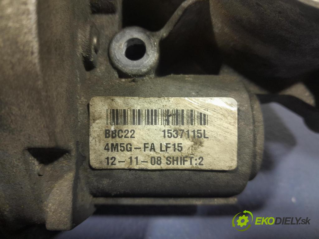 Ford Focus 2008 škrticí klapka 4M5G-FALF15