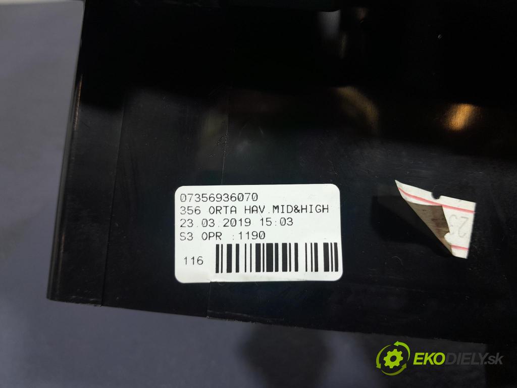 Fiat Tipo 2019 Mřížky Proud vzduchu Vzduch: 07356936070