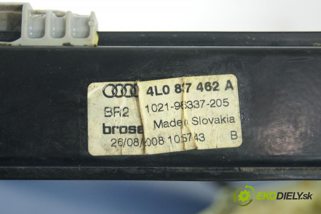 Audi Q7 2008 mechanismus stahování Sklenka: před v pravo: 4L0837462A