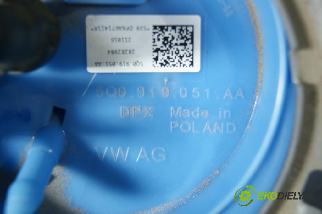 Vw Golf 2016 čerpadlo Pohonné hmoty / Systém Měření 5Q0919051AA